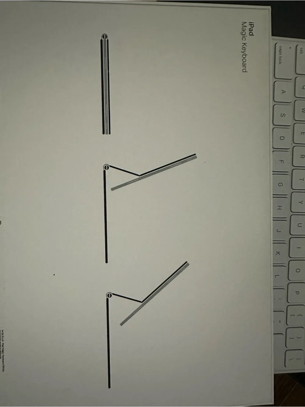 Apple White iPad Pro Magic Keyboard 12.9